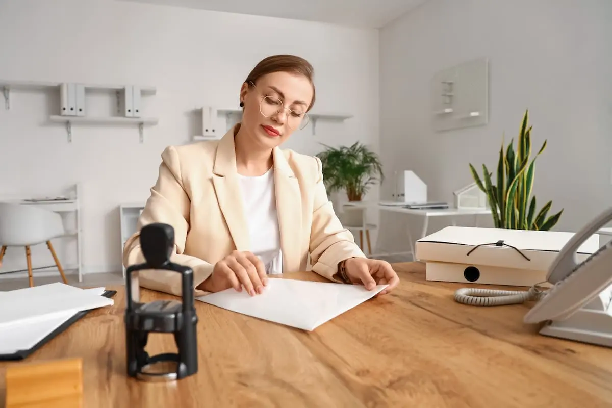 legal professional with confidence