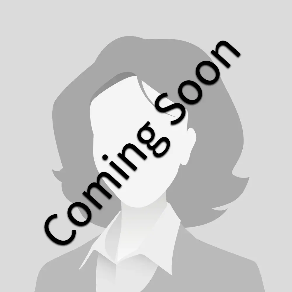 Placeholder image for a female's headshot.